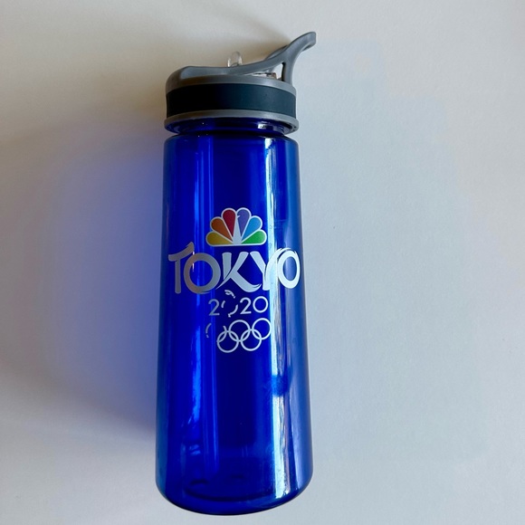 Tokyo 2020 Olympics Water Bottle Blue NBC Summer - Picture 1 of 2